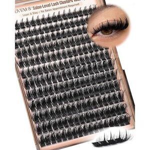 Manga Lash Clusters With Spikes Wispy Cluster Eyelash Extensions Fluffy Anime